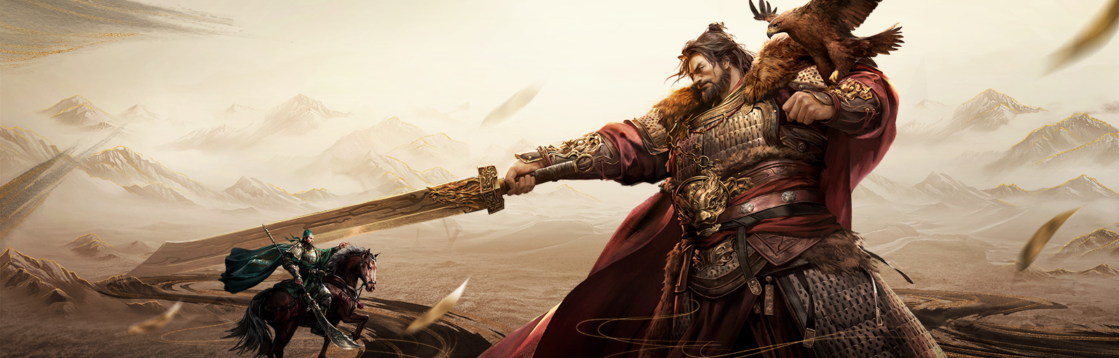 Three Kingdoms Strategy for the World battlefield art