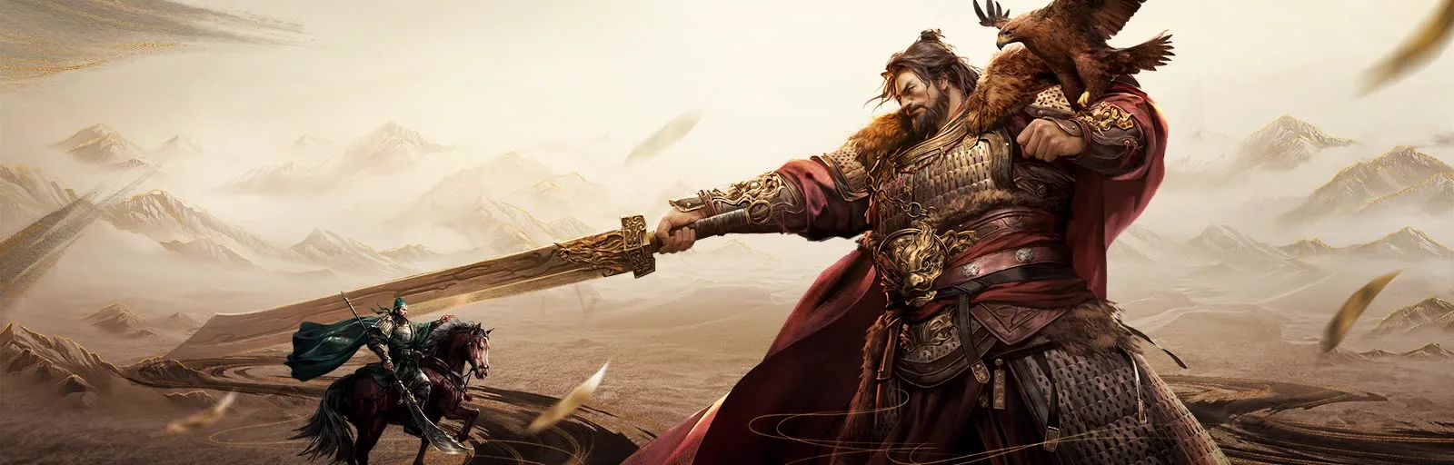 Three Kingdoms Strategy for the World battlefield art